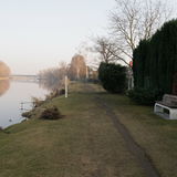 03-Path for bike along the river Labe